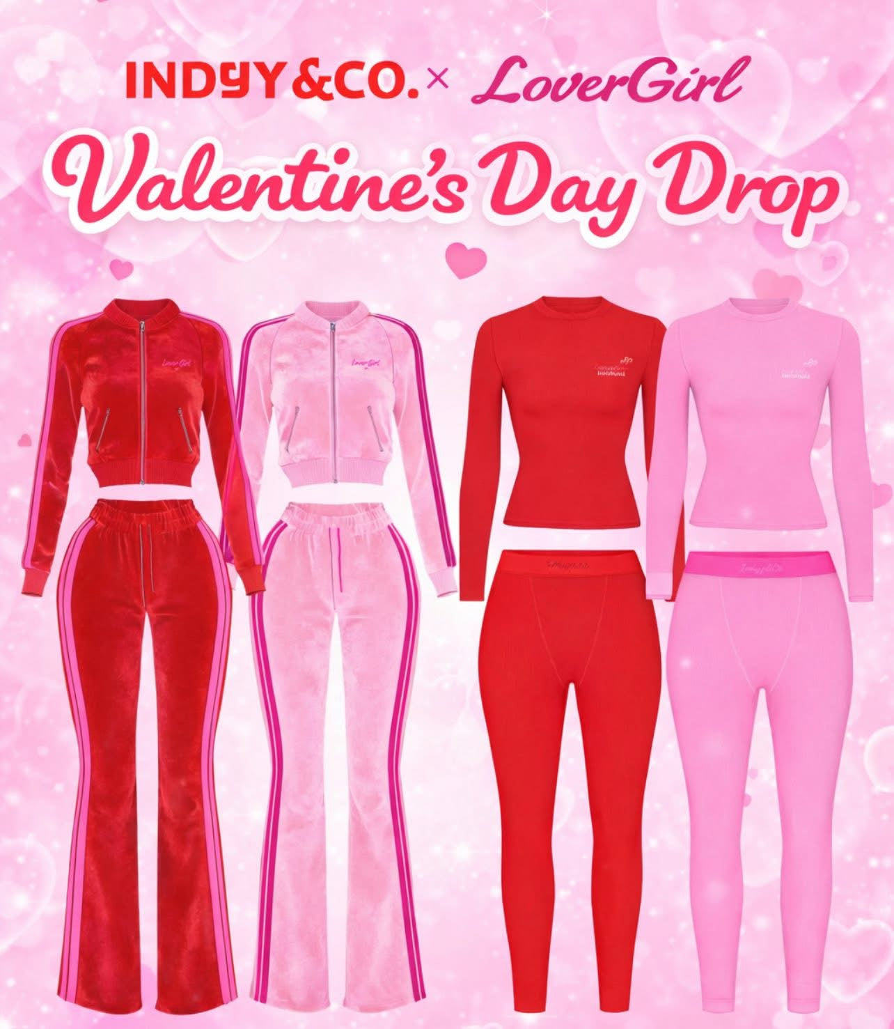 LoverGirl X Indyy&Co. Valentine’s Day Drop 💌