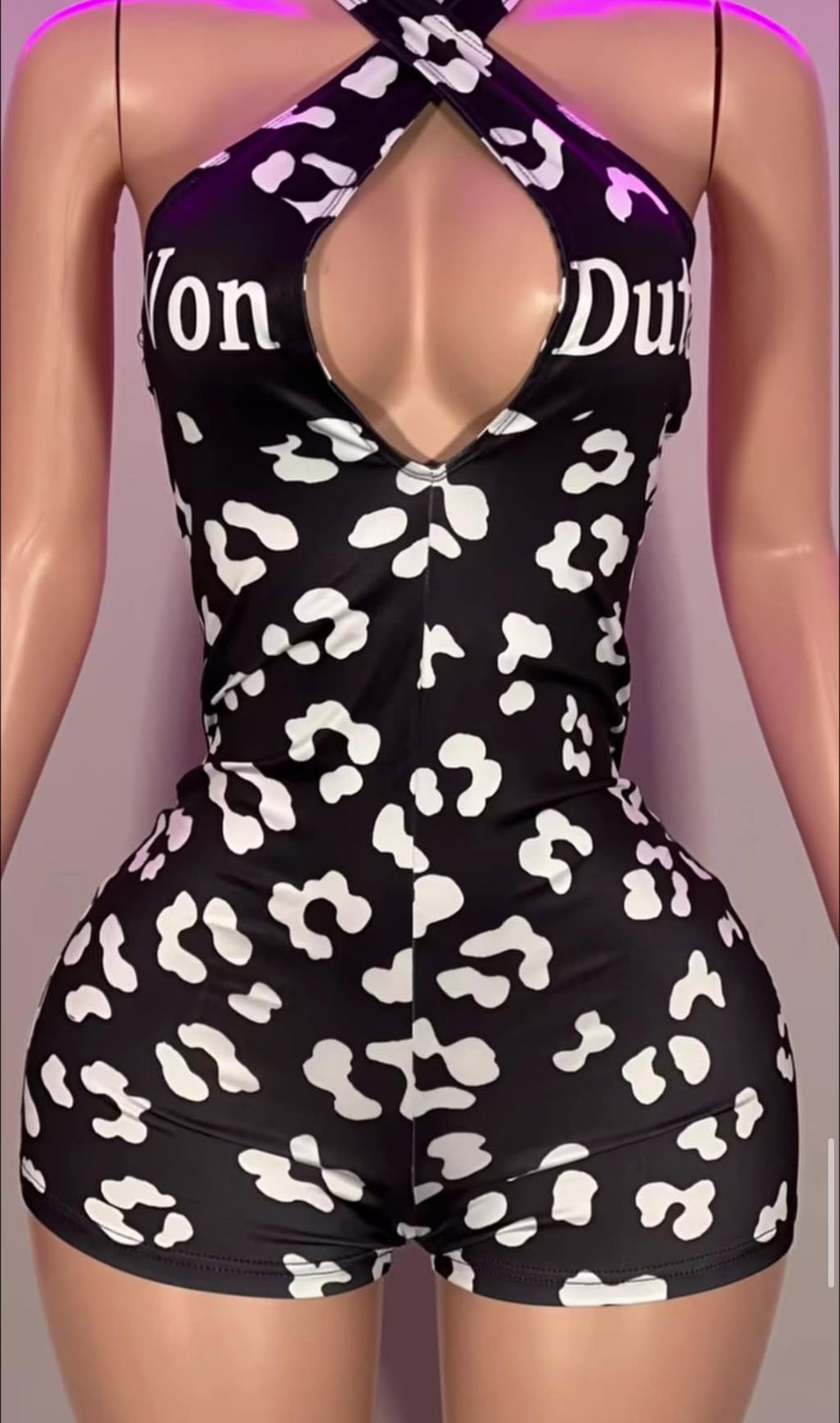 Von Dutch Romper (White)