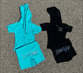 Indyy&Co. Rhinestone Short Set 🤩